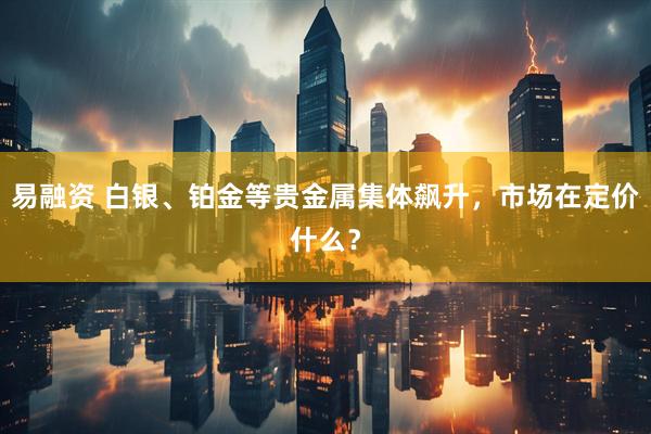 易融资 白银、铂金等贵金属集体飙升，市场在定价什么？