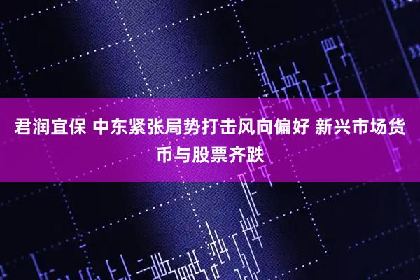 君润宜保 中东紧张局势打击风向偏好 新兴市场货币与股票齐跌