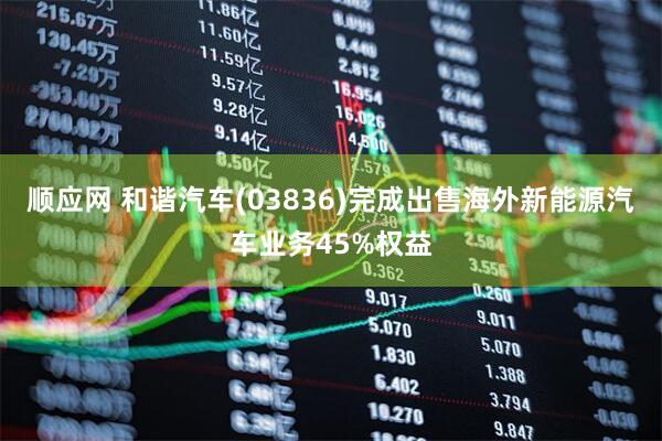顺应网 和谐汽车(03836)完成出售海外新能源汽车业务45%权益