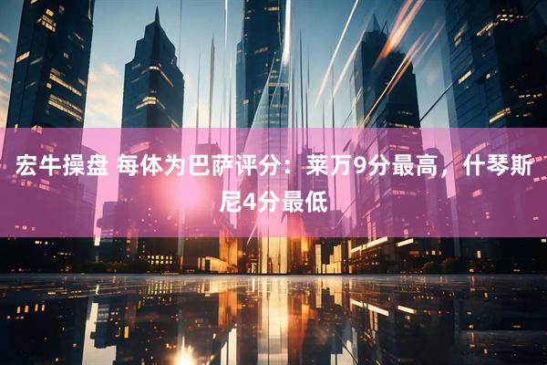 宏牛操盘 每体为巴萨评分：莱万9分最高，什琴斯尼4分最低