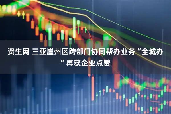 资生网 三亚崖州区跨部门协同帮办业务“全城办”再获企业点赞